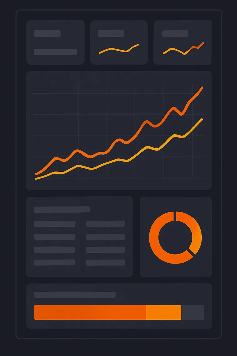 The optimisation platform dashboard